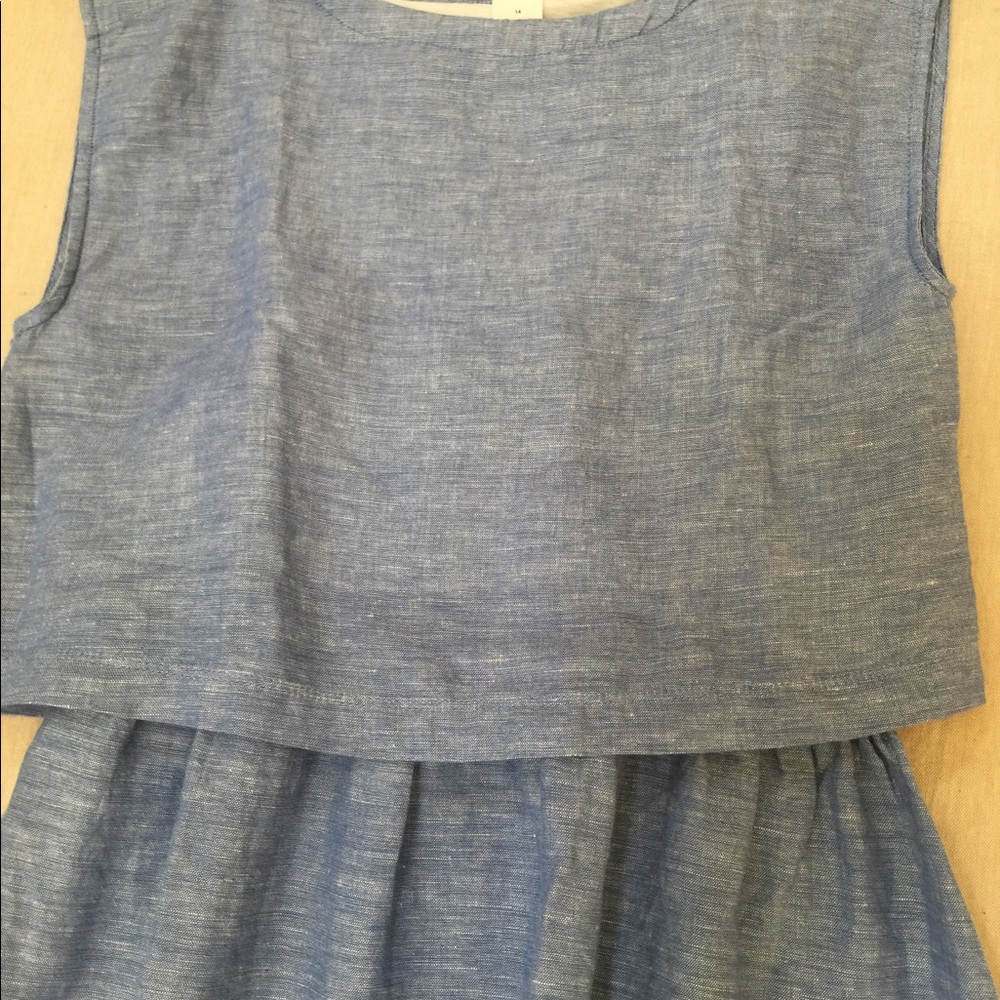 J. Crew Linen Cotton Dress